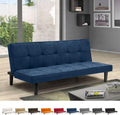 Produce Shop Divano letto, 2 posti, 179 × 91 × 76 cm, Blu, tessuto, per ufficio