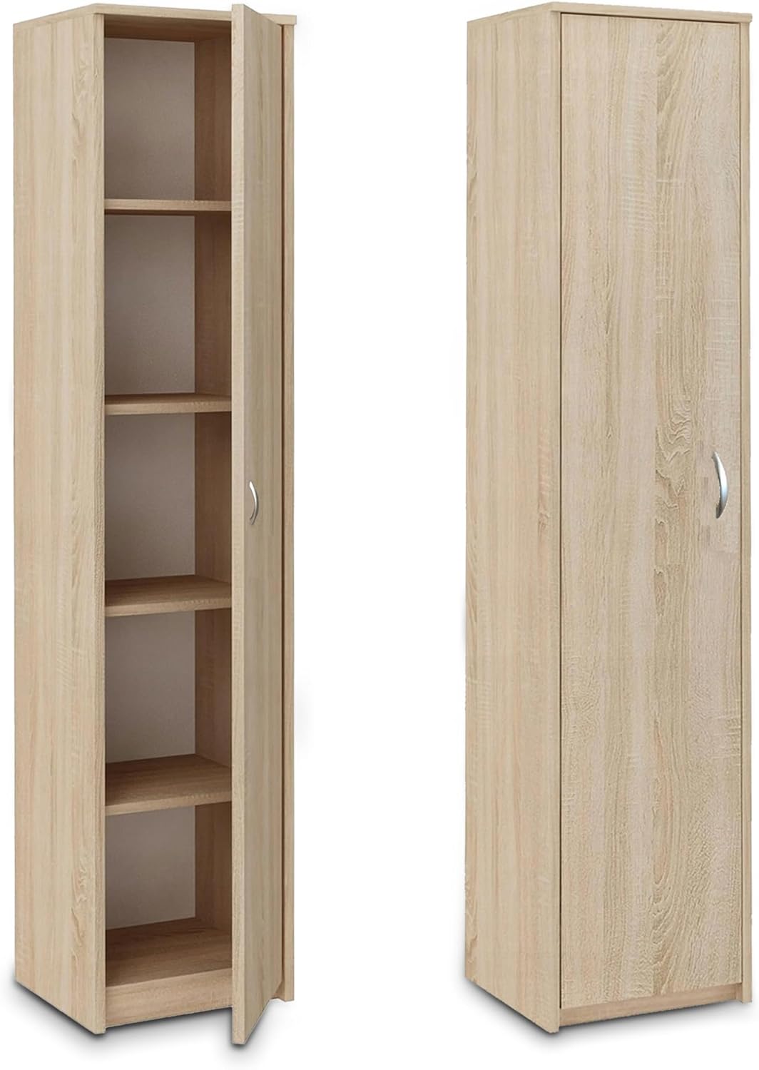 Libreria Home Collective, 4 ripiani, legno, regolabile, per ufficio