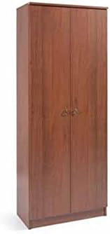 Armadio WEBMARKETPOINT, 2 ante, Noce, legno