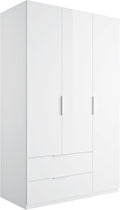 Armadio AVANTI TRENDSTORE, 3 ante, 2 cassetti, 119,3 × 200 × 58cm, legno