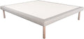 Letto EVERGREENWEB MATERASSI & BEDS, imbottito, idrorepellente, 170 × 200 cm, matrimoniale, Bianco, tessuto, ortopedico, per camera da letto