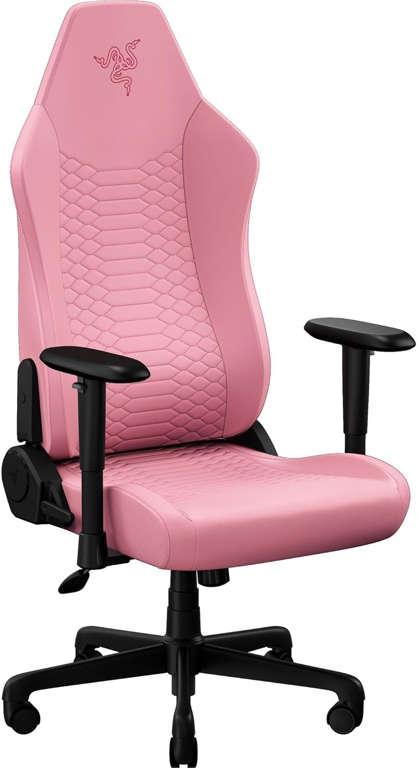Sedia gaming Razer, Iskur V2 X, Quarzo, ergonomica, per ufficio