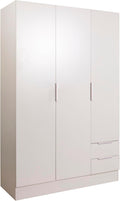AVANTI TRENDSTORE Armadio, 3 ante, 2 cassetti, 119,3 × 184 × 46,3 cm, legno