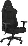 Sedia gaming Corsair, TC100, regolabile, con braccioli, tessuto, memory foam, per ufficio
