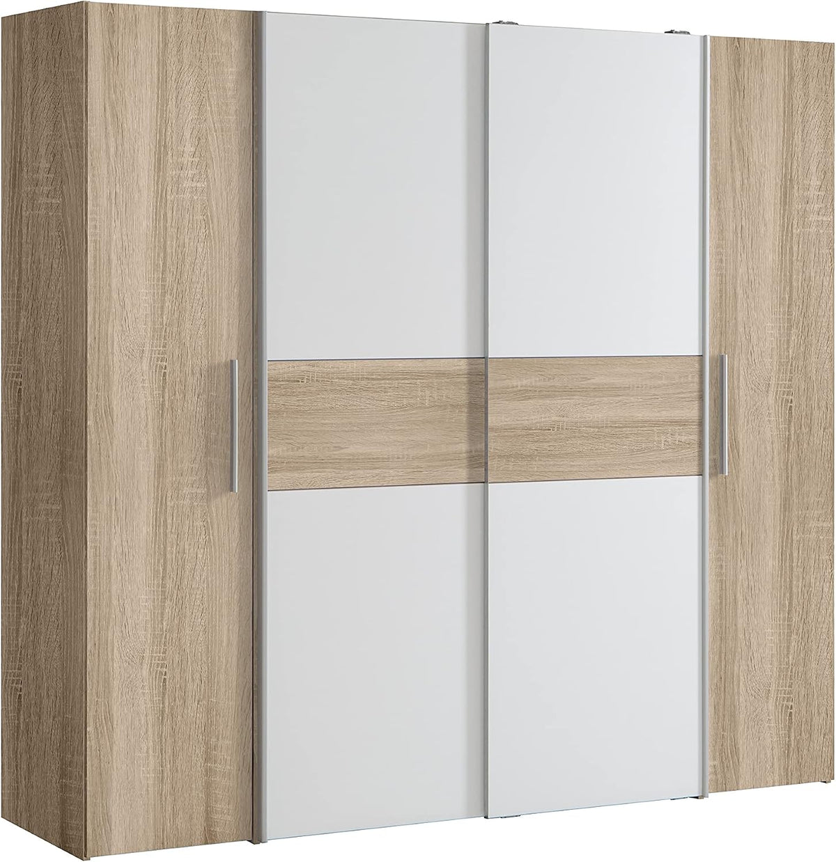 Armadio AVANTI TRENDSTORE, LAP 200, 2 ante, Rovere/Bianco, 200,1 × 190,5 × 61,6 cm, legno