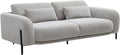 Divano Vente-unique, 210 × 102 × 75 cm, con cuscino, con poggiatesta, sfoderabile, per soggiorno