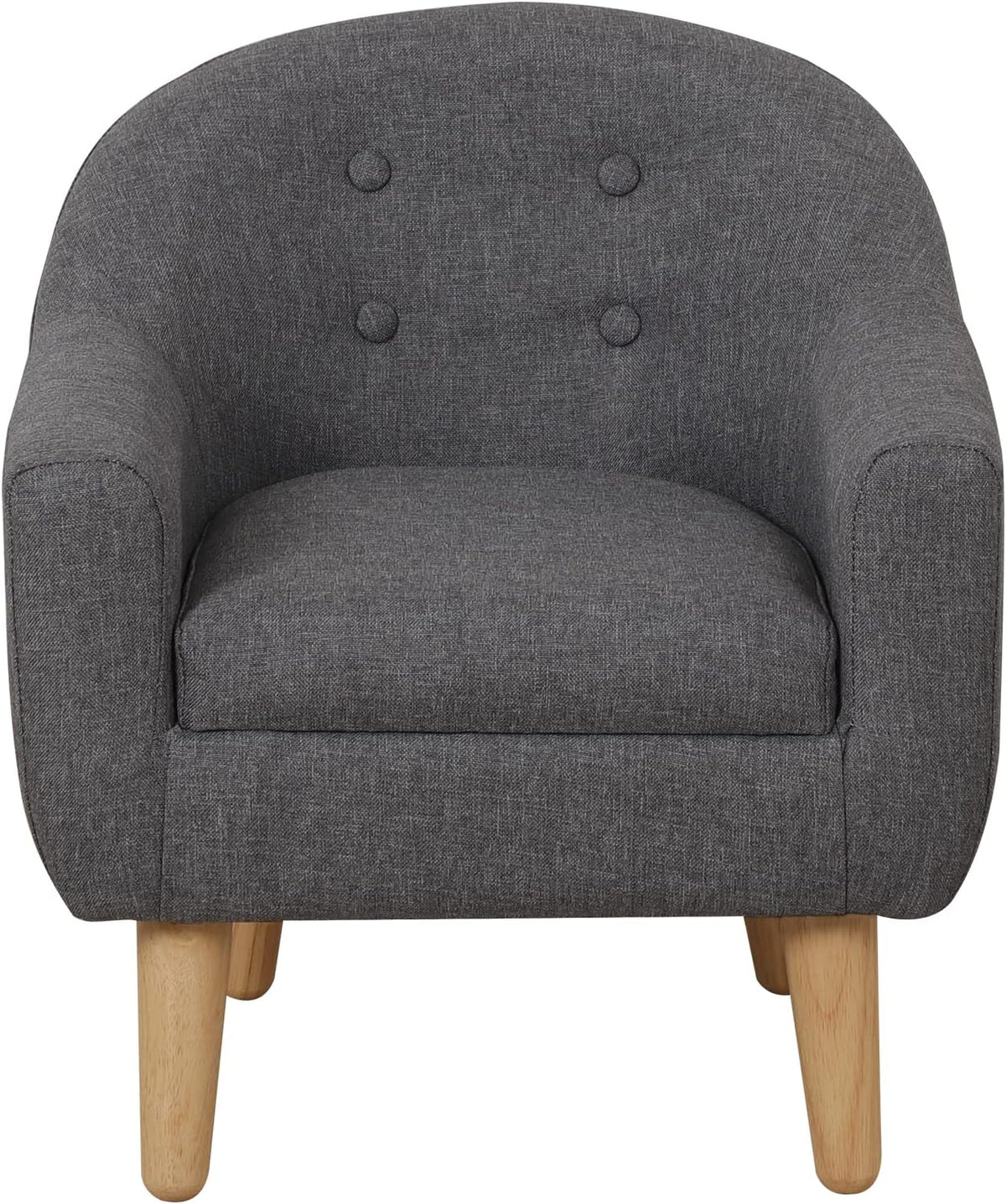 Divano DGBAOBEI, Grigio, 46 × 45 × 50,5 cm, legno, lino, per soggiorno