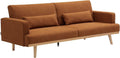 Divano letto Vente-unique, 3 posti, 216 × 89 × 85 cm, legno, tessuto, per soggiorno
