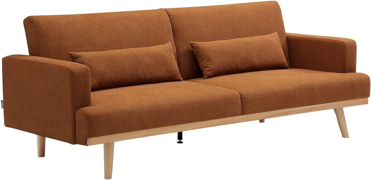 Divano letto Vente-unique, 3 posti, 216 × 89 × 85 cm, legno, tessuto, per soggiorno