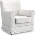 Poltrona MASTERS OF COVERS, 78 cm, Bianco, per soggiorno