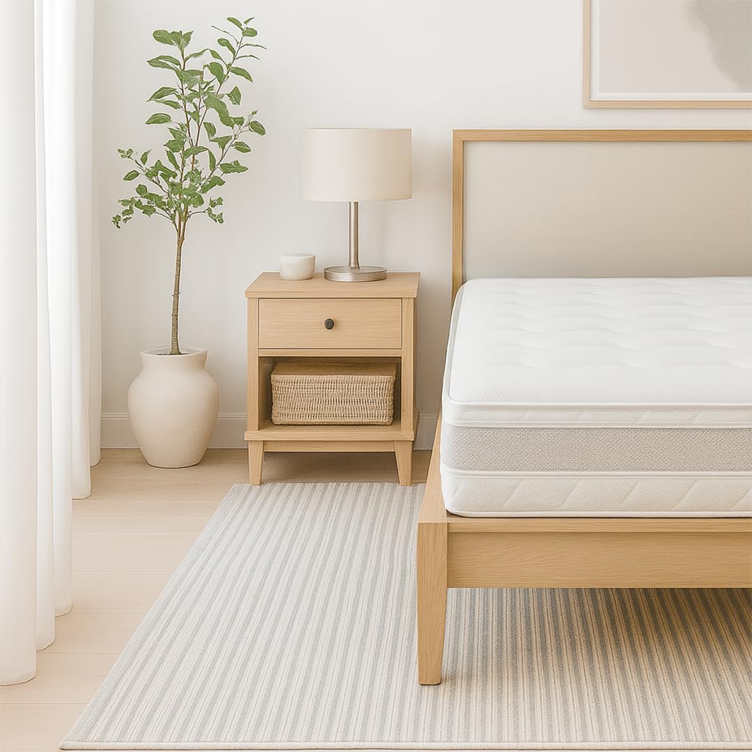 Materasso The White Stone H20, una piazza e mezza, misura 120 × 190, per camera da letto