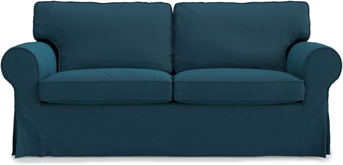 Divano a due posti TLYESD, tessuto, con braccioli, per soggiorno, Copridivano per divano a due posti Ikea