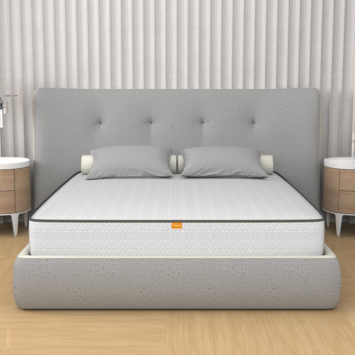 Materasso MiaSuite, 120 × 190 cm, ortopedico, per camera da letto