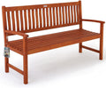 CASARIA Panca, 2 posti, 120 × 90 × 58 cm, legno, per giardino e terrazzo