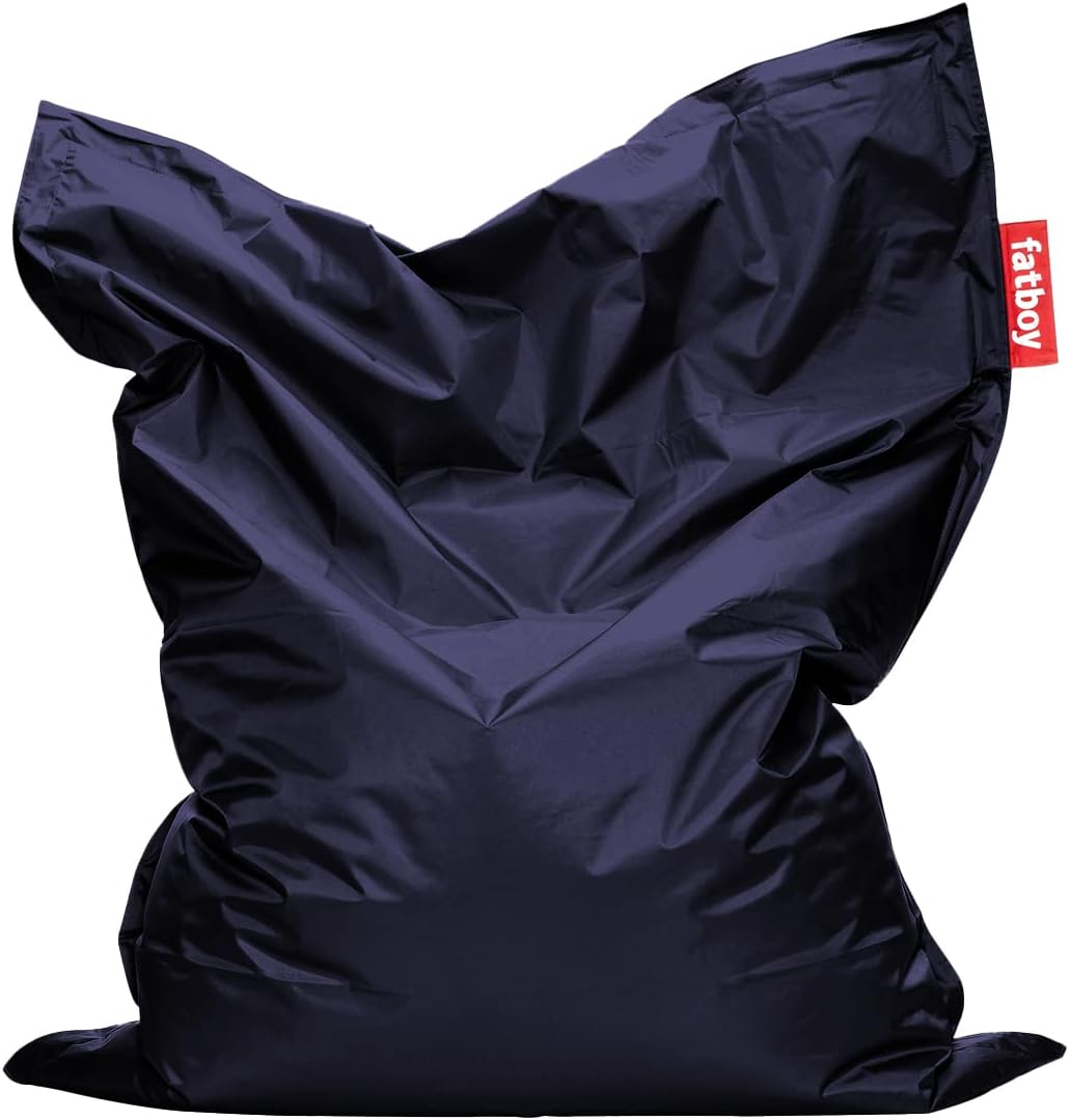 Pouf a sacco Fatboy, 180 × 140 cm, Blu, idrorepellente