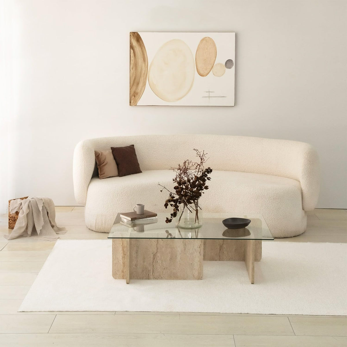 Tavolo Hanah Home, 105 × 30 × 65 cm