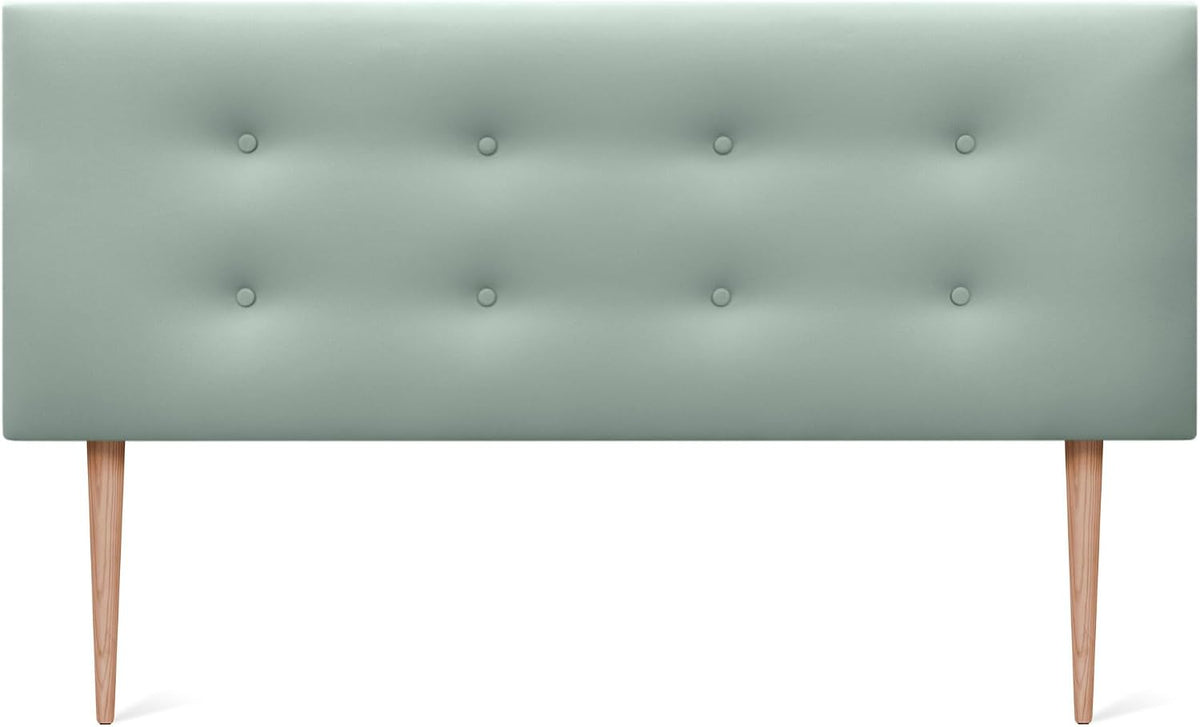 Testiera DHOME, 160 × 105cm, tessuto, similpelle, Verde
