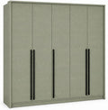 Armadio guardaroba 3E 3xE living.com, 255 × 217,2 × 65 cm, per camera da letto