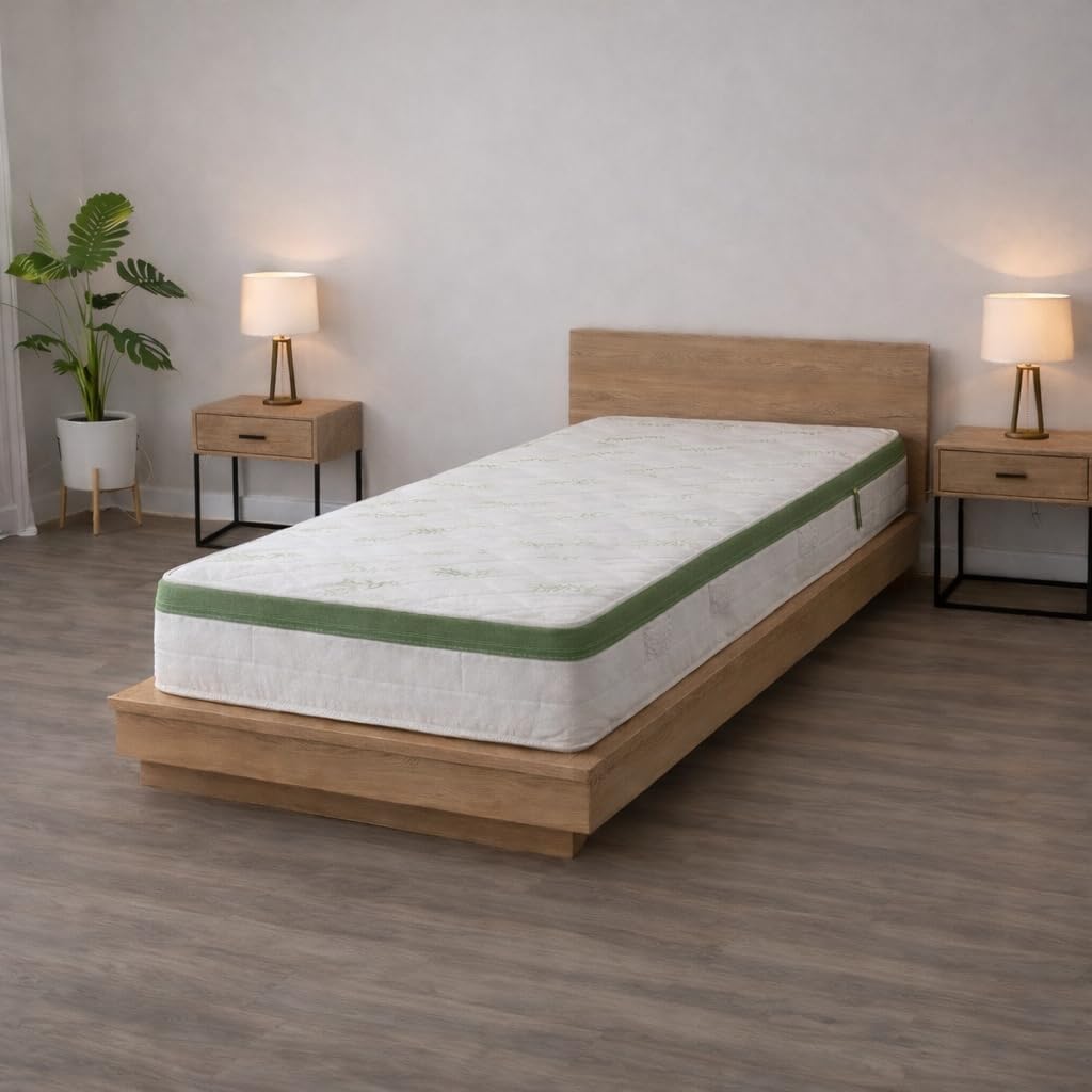Materasso, H25, singolo, 25 cm, memory foam, ortopedico, antiacaro, anallergico, per camera da letto