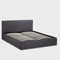 Letto contenitore Produce Shop, matrimoniale, king size, 160 × 190 cm, misura 160 × 190, legno, metallo, Grigio, con contenitore, con rete a doghe