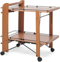 Carrello portaoggetti Foppapedretti, 76 × 49 × 75 cm, 76 × 49 × 27 cm, Noce, legno